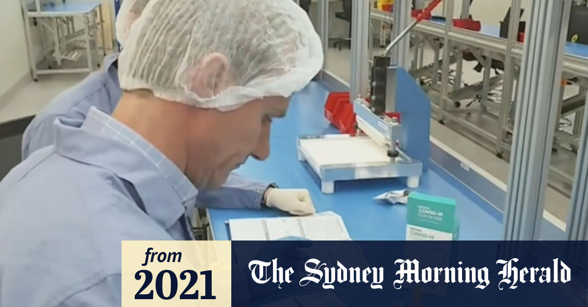 Video US approves Brisbanedeveloped home COVID testing kits